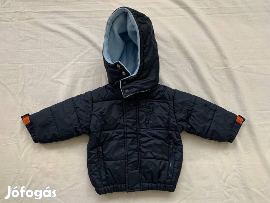 Kisfiú átmeneti dzseki (újszerű, 86-os, sötétkék)