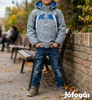 Kisfiú átmeneti kabát 110 | könnyű, kényelmes, jó állapotban