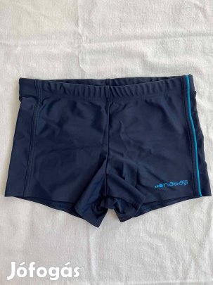 Kisfiú fürdőnadrág (134-140-es, sötétkék, Decathlon, Nabaiji)