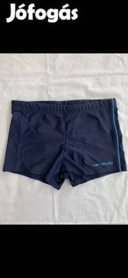 Kisfiú fürdőnadrág (134-140-es, sötétkék, Decathlon, Nabaiji)