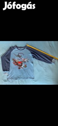 Kisfiú pizsama (Repcsik, 128-134-es, kék)