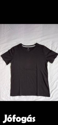 Kisfiú póló (134-140-es, fekete, H&M)