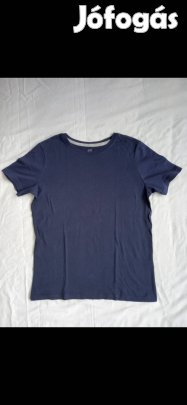 Kisfiú póló (134-140-es, sötétkék, H&M)