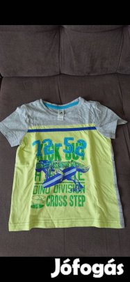 Kisfiú póló (98-104-es, C&A, Dino divison mintás)