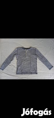 Kisfiú pulóver (146-152-es, világos, C&A)