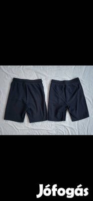 Kisfiú rövidnadrág (164-es, sötétkék, H&M, 2 db)