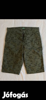 Kisfiú rövidnadrág (170-es, Benetton, zöld, 3XL)