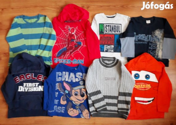 Kisfiú ruhacsomag, 5-6 évesre, 35 db