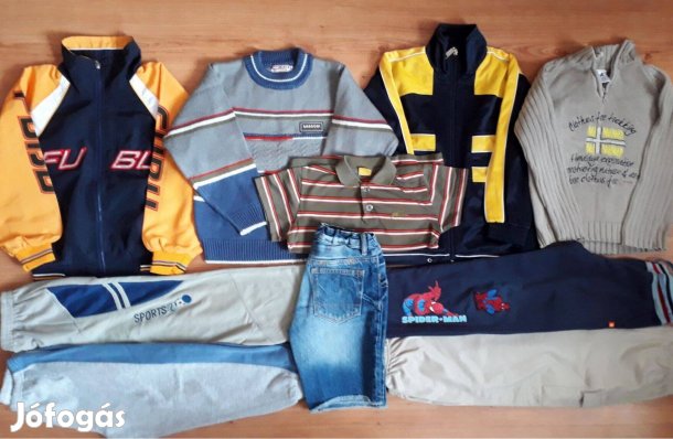 Kisfiú ruhacsomag, 7 évesre