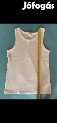 Kisfiú trikó póló (122-128-as, H&M, fehér)
