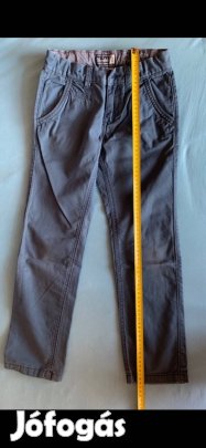 Kisfiú vászon nadrág (134-es, kék, C&A)