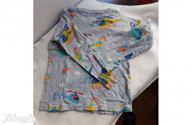 Kisfiúnak hosszúujjú, mintás felső Next márkájú