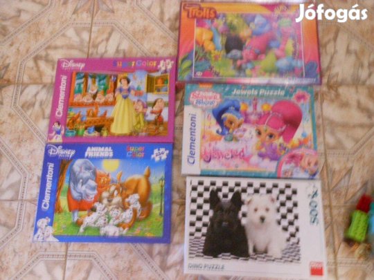 Kisgyerkőcöknek mesefigurás puzzle 500-dbja