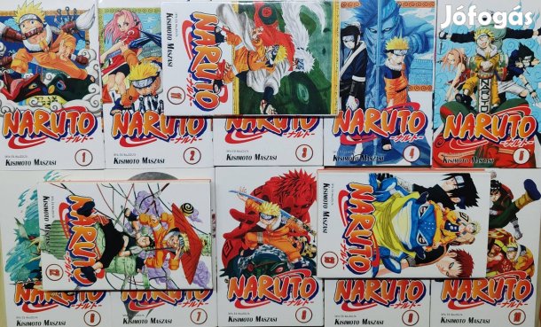 Kisimoto Maszasi - Naruto 1-13
