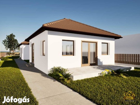 Kiskunlacházán, új építésű, 2 szoba+nappalis ikerház! 1230