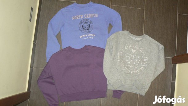 Kislány 146-os pamut pulóver Hibátlan!