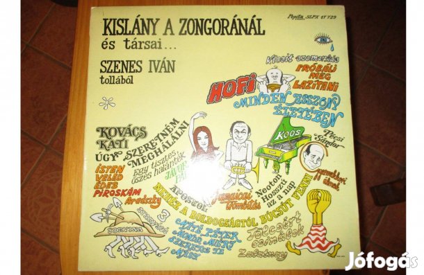 Kislány a zongoránál bakelit hanglemez eladó