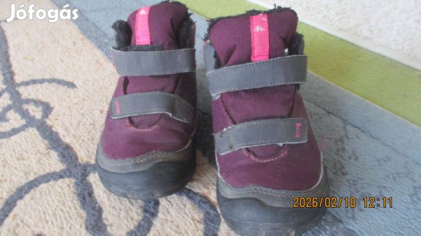 Kislány bakancs 28