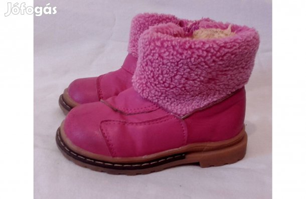 Kislány bélelt csizma, EU 25, BTH: 14 cm
