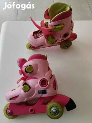 Kislány görkorcsolya.