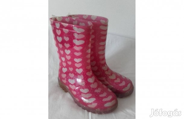 Kislány gumicsizma, F&F, EU: 28 cm, BTH: 18 cm