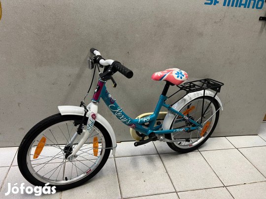 Kislány gyerek kerékpár 18 Stuf Roxys türkiz fehér