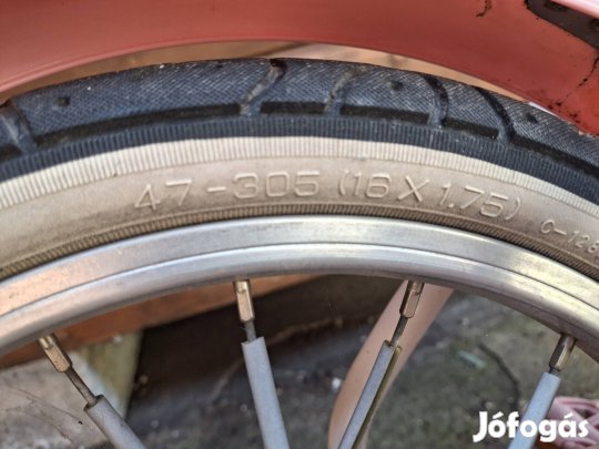 Kislány kerékpár 16" 