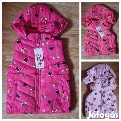 Kislány mellény levehető kapucnival