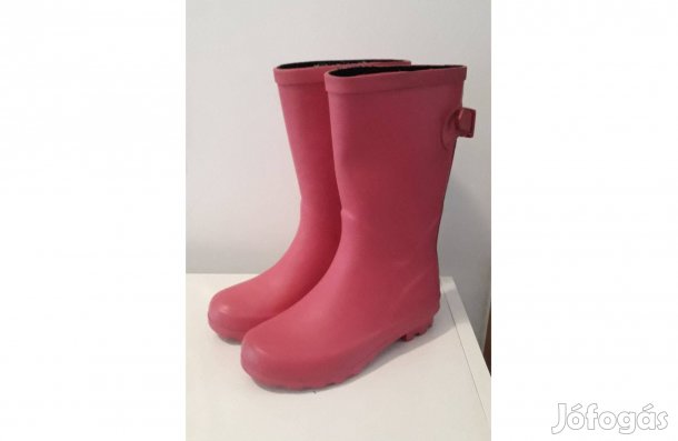 Kislány pink gumicsizma, EU 30