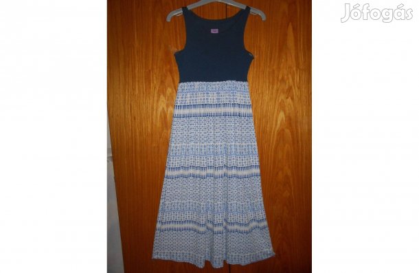 Kislány ruha - elegáns, divatos, hosszú, szép, mintás. 10-11 év