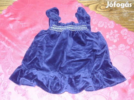Kislány ruha bársony
