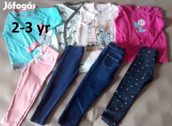 Kislány ruhacsomag, 2-3 év