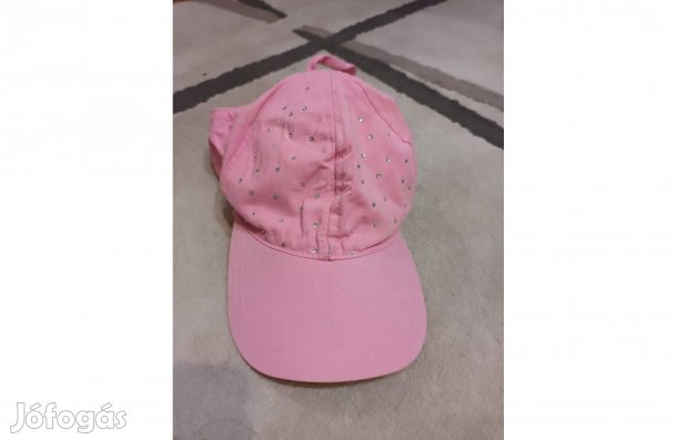 Kislány siltes sapka 3-4 év alig használt, hátul szabályozható