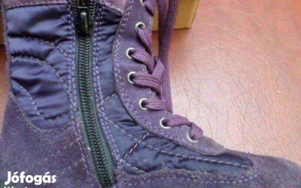 Kislány téli bőr csizma Siesta