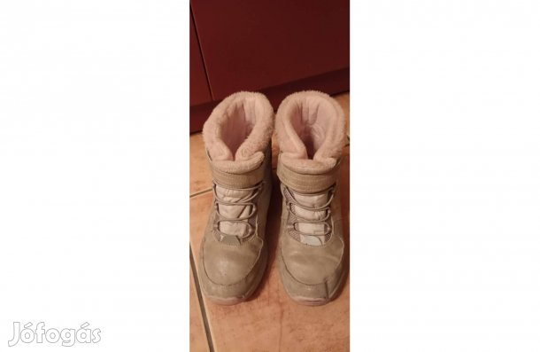 Kislány vízálló bakancs 35 méret, 2x viselt, újszerű 2900 Ft