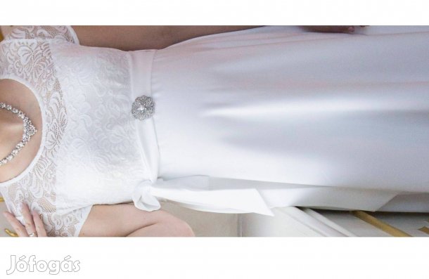 Kismama esküvői ruha M