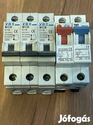 Kismegszakító 16A (5db)