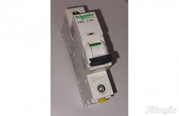 Kismegszakító 1P C 16A Acti9 IC60N, A9F04116, Schneider