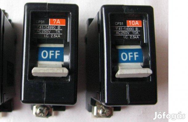 Kismegszakítók, 7 és 10 A-sek