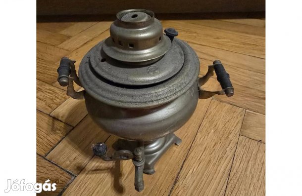 Kisméretű dísz szamovár, 14*11 cm-es