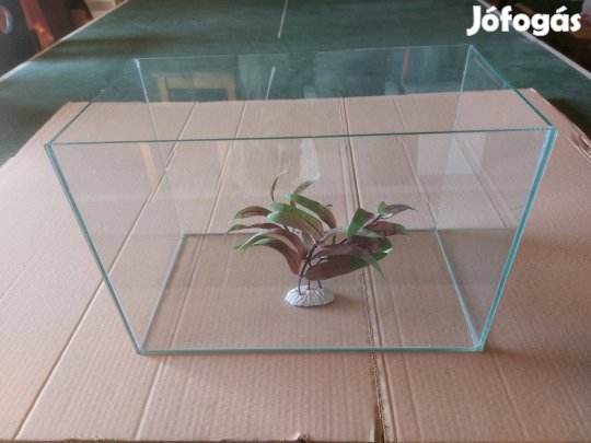 Kisméretű hibátlan akvárium