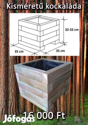 Kisméretű kockaláda!
