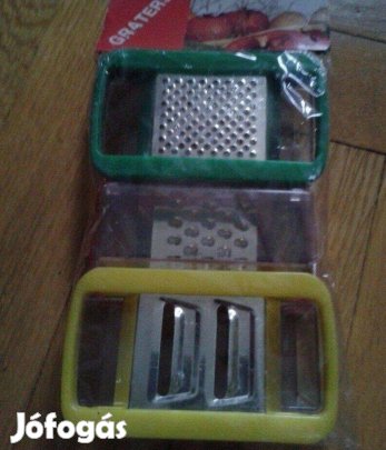 Kisméretű konyhai reszelő készlet 3 részes