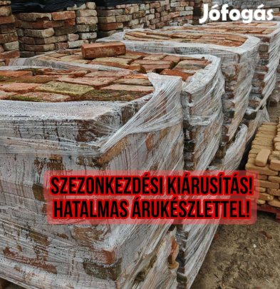 Kisméretű műemlék tégla Szezonkezdési kedvezmények!