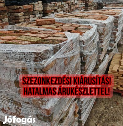 Kisméretű műemlék tégla Tavaszkezdési akció! Hatalmas árukészlettel!