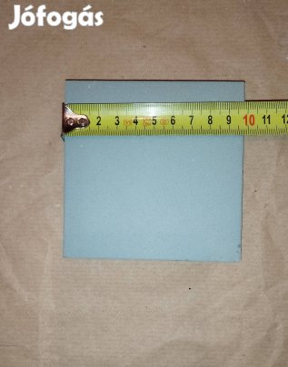 Kisméretű padlólap, csempe 10 x 10-es szürkéskék 52 db