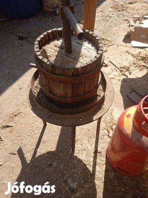 Kisméretű szölöprés eladó