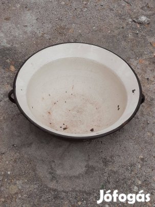 Kisméretű zománcozott tál