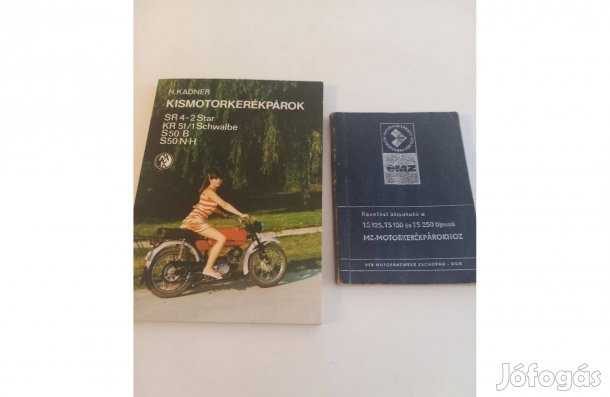 Kismotorkerékpárok és Kezelési útmutató MZ motorkerékpárokhoz