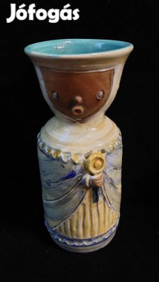 Kiss Roóz Ilona kerámia szobor, váza